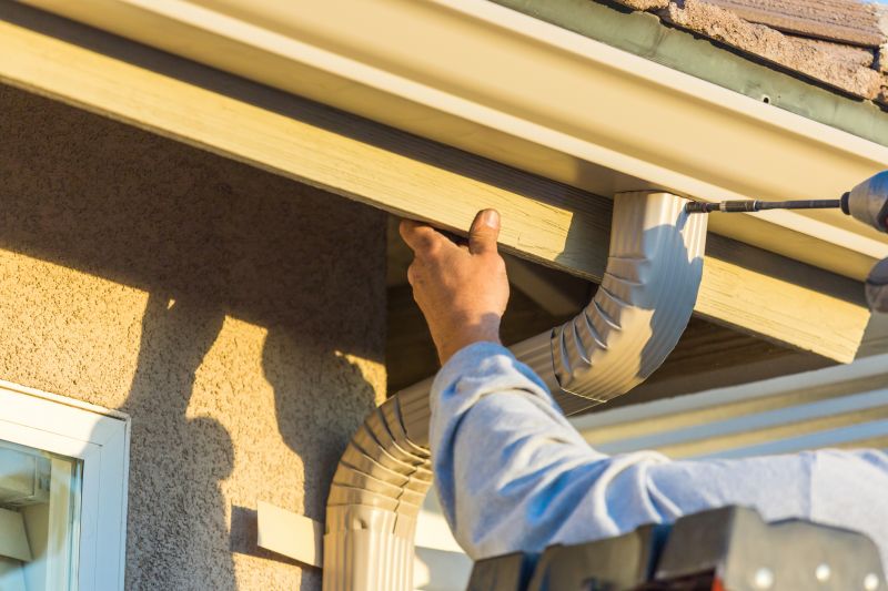 Steel Rain Gutter Installation in Sacramento, CA