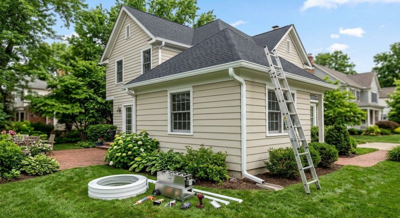Aluminum Gutters Installation in Clarksville, TN