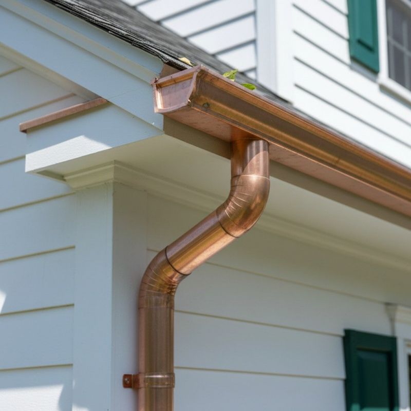 Copper Gutter Service in Mcdonough, GA