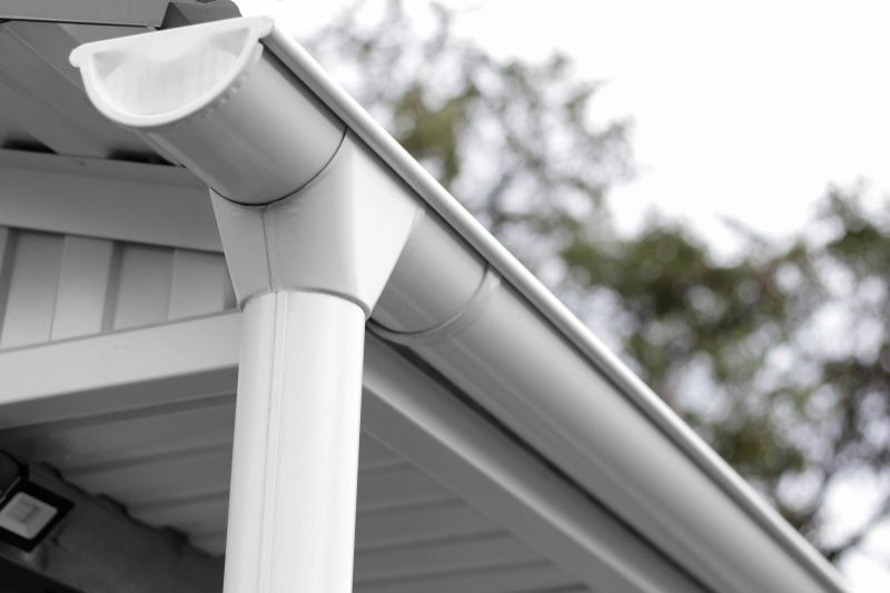 Completed Gutter System on a House